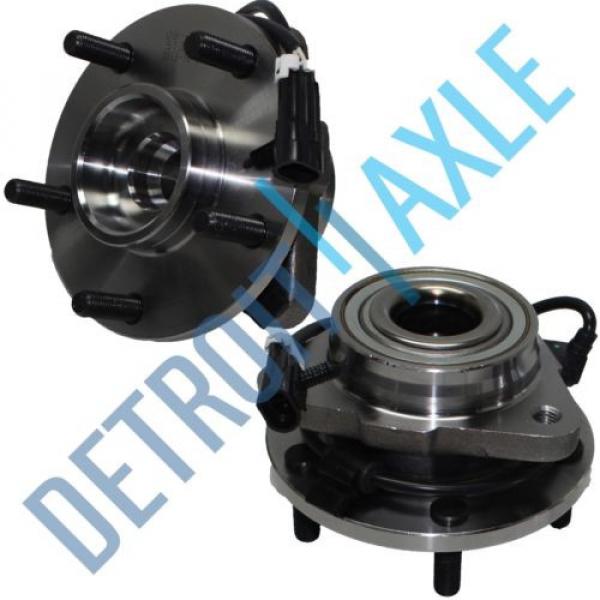Pair (2) NEW Front Driver and Passenger Wheel Hub &amp; Bearing Assembly Set ABS 2WD #1 image