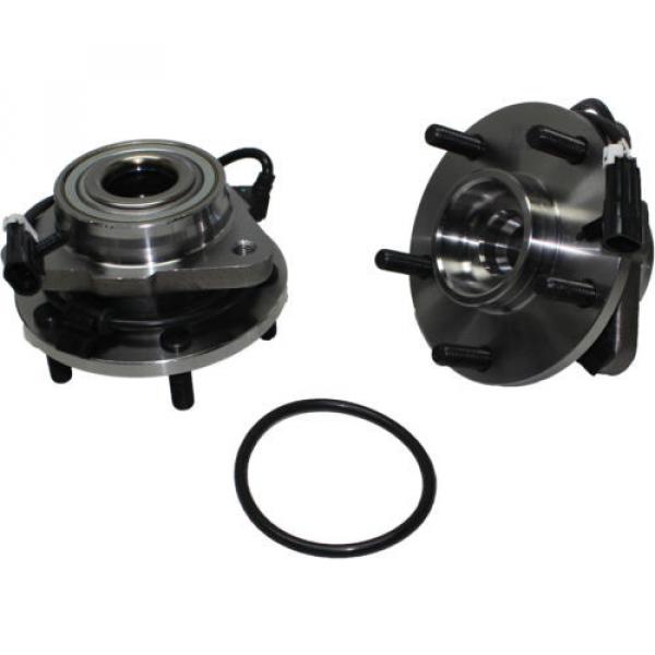 Pair (2) NEW Front Driver and Passenger Wheel Hub &amp; Bearing Assembly Set ABS 2WD #2 image