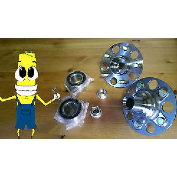 Rear Wheel Hub And Bearing Kit Assembly for Honda CRV CR-V EX 2002-2004 PAIR TWO #1 image