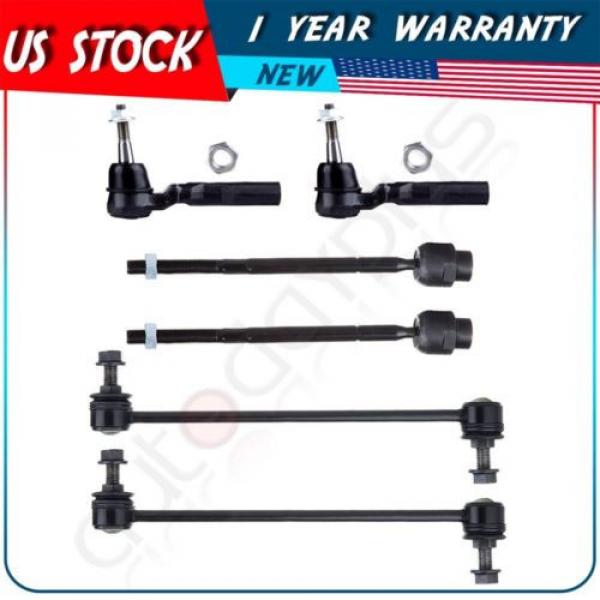 New Suspension Front Tie Rod Ends For 2005-2009 Chevy Malibu &amp; Pontiac G6 #1 image