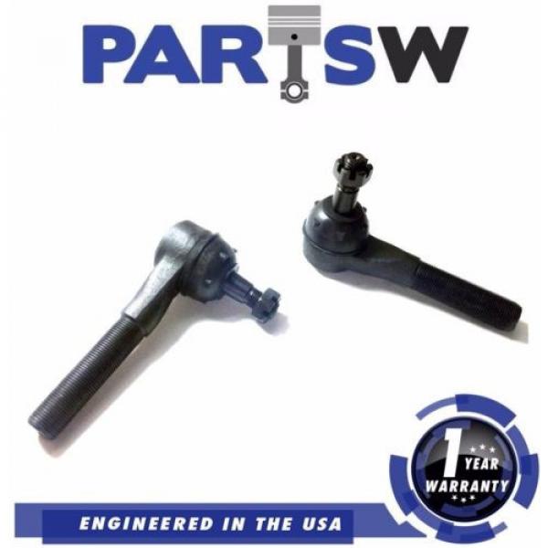 2 Outer Tie Rod Ends Ford E-150 Ranger Econoline Mazda B4000 1 Year Warranty #1 image