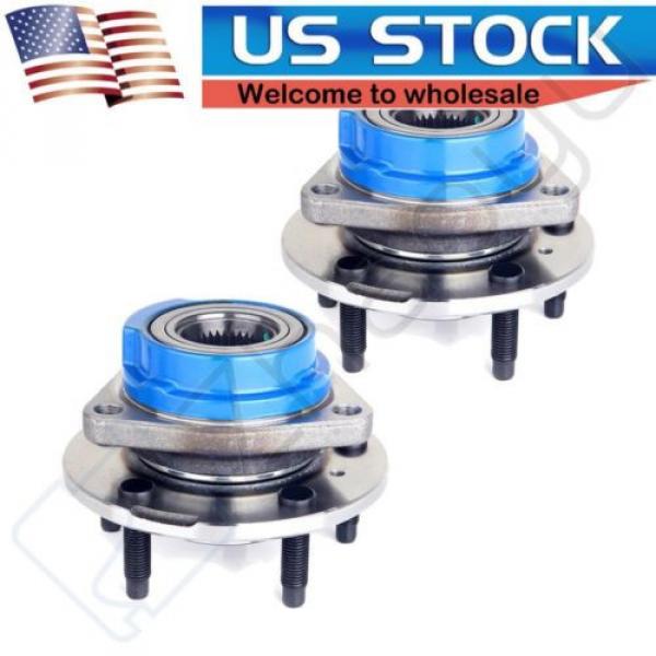 2 New Premium Front Wheel Hub Bearing Assembly Pair/Set For Left and Right 5 Lug #1 image