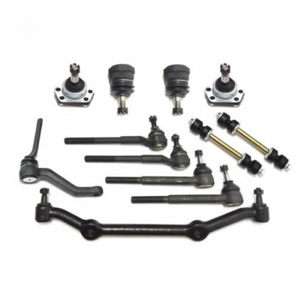 12Pc Suspension Kit for Chevrolet GMC Isuzu Inner &amp; Outer Tie rod end Ball Joint #2 image