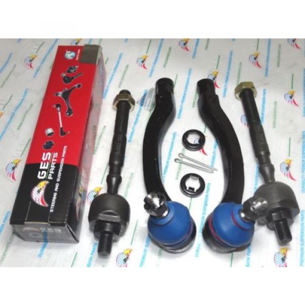 92-95 Honda Civic 94-97 Integra 92-97 Del Sol Acura 4 Outer &amp; Inner Tie Rod Ends #1 image