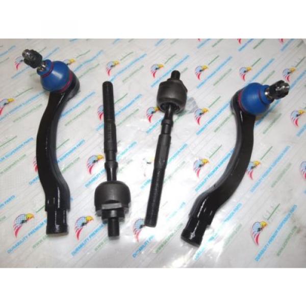 92-95 Honda Civic 94-97 Integra 92-97 Del Sol Acura 4 Outer &amp; Inner Tie Rod Ends #2 image