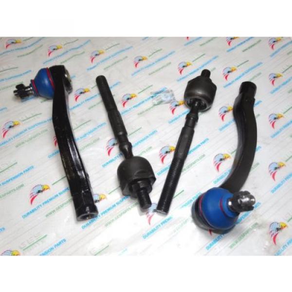 92-95 Honda Civic 94-97 Integra 92-97 Del Sol Acura 4 Outer &amp; Inner Tie Rod Ends #4 image