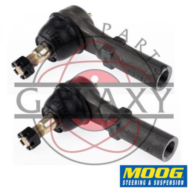 Moog New Outer Tie Rod End Pair For Dodge Ram 1500 02-05 4X4 2500 3500 2WD 03-08 #1 image