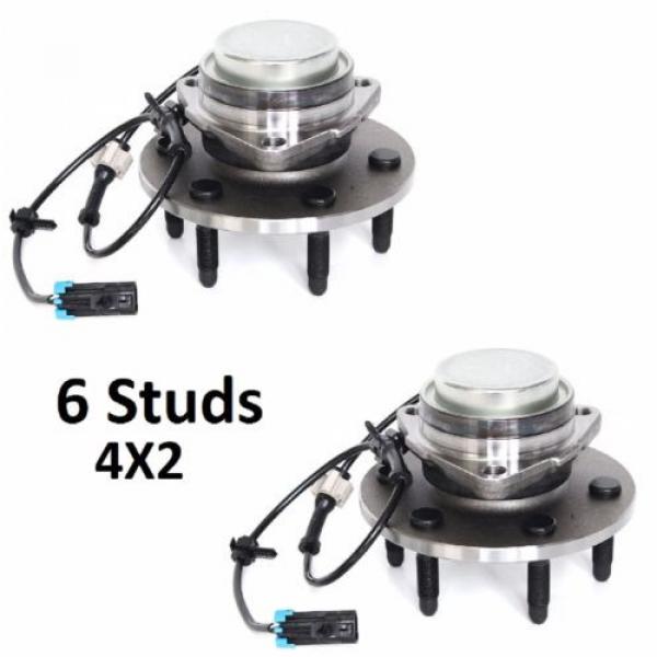 2002-2006 Chevrolet Avalanche 1500 (2WD) Front Wheel Hub Bearing Assembly (PAIR) #1 image