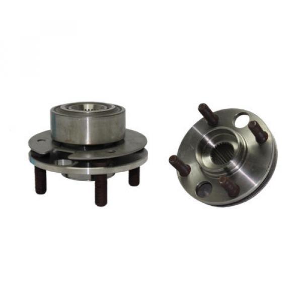 Pair of 2 NEW Front Wheel Hub and Bearing Assembly - Non-ABS #4 image