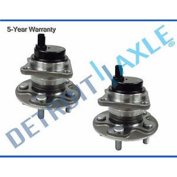 Both (2) Rear Wheel Hub and Bearing Assembly FWD 1.8L 5 Lug w/ ABS for Toyota #1 image
