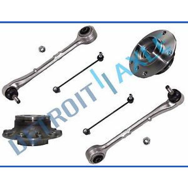 New 6pc Complete Front Lower Forward Control Arm Suspension Kit for BMW w/ ABS #1 image