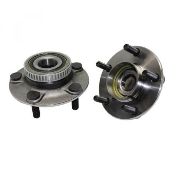 Pair: 2 New REAR Chrysler Dodge Cars ABS Complete Wheel Hub and Bearing Assembly #2 image