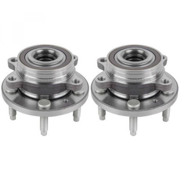 Pair New Rear Left &amp; Right Wheel Hub Bearing Assembly Fits Ford &amp; Lincoln #2 image