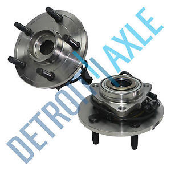 Set (2) NEW Front Wheel Hub and Bearing Assembly for 2002-2005 Dodge Ram 1500 #1 image