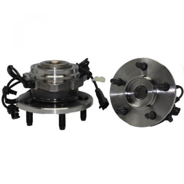 Set of 2 NEW Front Wheel Hub and Bearing Assembly Set for Jeep Liberty w/ ABS #2 image