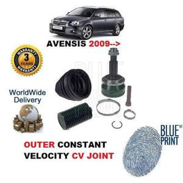 FOR TOYOTA AVENSIS 2.0DT D4D 2009--&gt;ON NEW OUTER CV CONSTANT VELOCITY JOINT KIT #1 image
