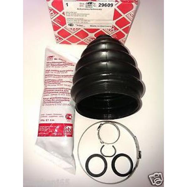 FRONT OUTER CV/C V/CONSTANT VELOCITY JOINT BOOT/GAITER KIT/GREASE/CIRCLIPS FEBI #1 image