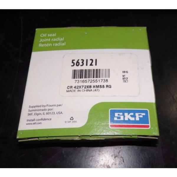 SKF R.O.D. Grease Seal, QTY 1, 42mm x 72mm x 8mm, 563121 |2563eJO1 #4 image