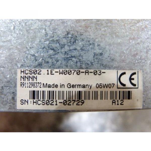 Rexroth HCS02-1E-W0070-A-03-NNNN IndraDrive C Frequenzumrichter #3 image