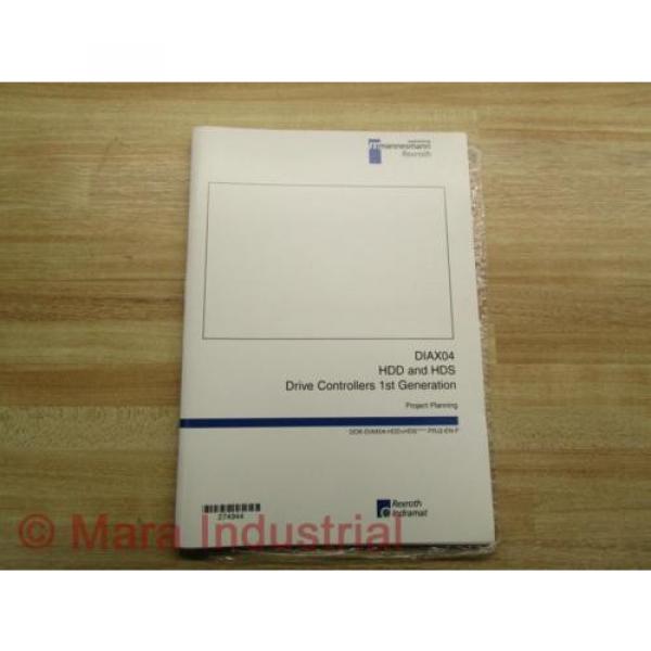 Rexroth Indramat DOK-DIAX04-HDD+HDS Project Planning Manual (Pack of 3) #1 image