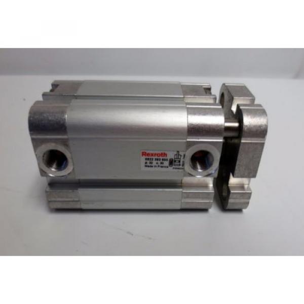 REXROTH COMPACT PISTON ROD CYLINDER 0822393605 H:30, D:32 #4 image